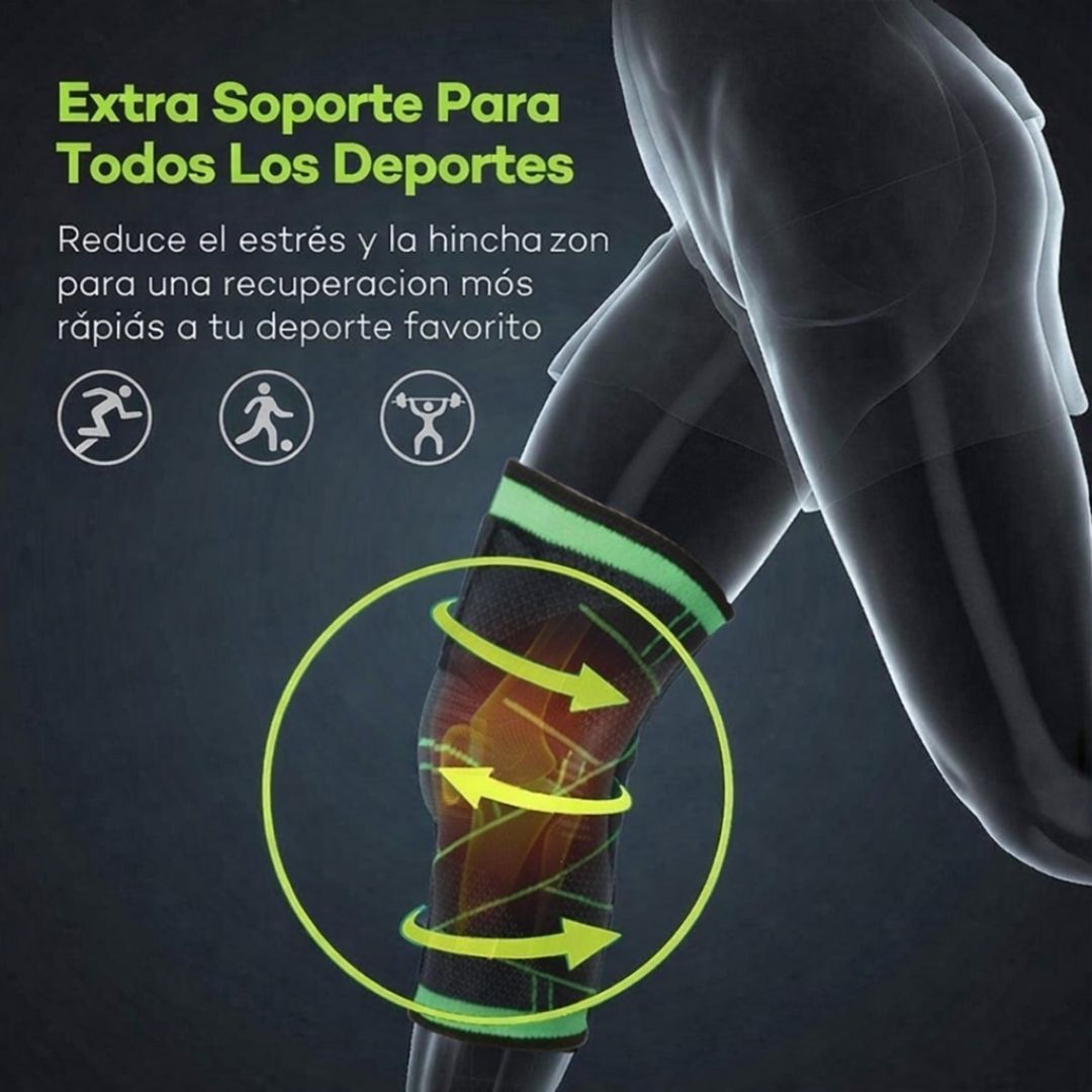 Rodillera recuperadora comoda Deportiva